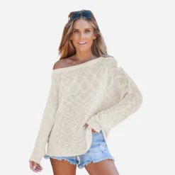 Women's One Shoulder Cutout Sweater - Cupshe 13 Women's One Shoulder Cutout Sweater - Cupshe -BLAZER GUEST 6ace84a7 58f3 4c97 915b cb263ed1e1f5