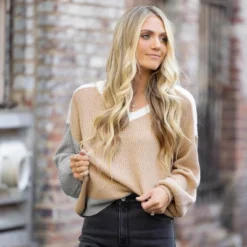 Women's Cooler Daze Colorblock V-Neck Sweater - Cupshe 10 Women's Cooler Daze Colorblock V-Neck Sweater - Cupshe -BLAZER GUEST 753cd7c4 492d 4599 b602 1077c9a523b1