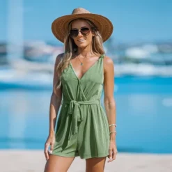 Women's Belted Knotted Cami Romper - Cupshe 9 Women's Belted Knotted Cami Romper - Cupshe -BLAZER GUEST 776ba08d d51e 493a b2ae a026c3807463