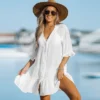 Women's Ruffled Swim Cover Up Dress -Cupshe
