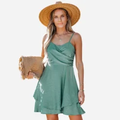 Women's Wrap Ruffled Mini Dress - Cupshe 6 Women's Wrap Ruffled Mini Dress - Cupshe -BLAZER GUEST 797ceae9 cb2b 495c 938f f06e5a7aed28