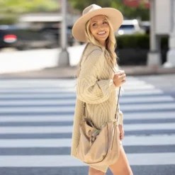 Women's Cable Knit Cardigan - Cupshe