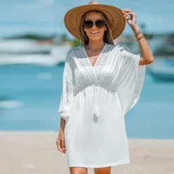 Women's Fringe Mini Cover-Up Dress - Cupshe -BLAZER GUEST 7ab2ada7 318d 4a24 b4ad 9de4d0f607e8