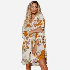 Women's Long Sleeve Floral Buttoned Shirt Dress- Cupshe -Orange/White 13 Women's Long Sleeve Floral Buttoned Shirt Dress- Cupshe -Orange/White -BLAZER GUEST 7c4e7912 d4c5 4d54 99f9 21b7698b5cb6