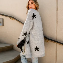 Women's Star Print Button-Front Cardigan - Cupshe 10 Women's Star Print Button-Front Cardigan - Cupshe -BLAZER GUEST 8282a550 33ae 4ac0 9283 315ed57d1f42