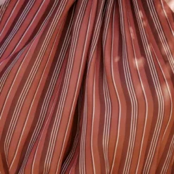 Women's Striped Ruffled Midi Dress - Cupshe