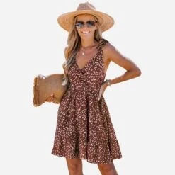 Women‘s Abstract Print Chiffon Mini Dress - Cupshe -BLAZER GUEST 83b5d9f3 b451 4135 8961 702a0bd33954