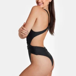 Women's Plunge High Leg One Piece Swimsuit - Cupshe -BLAZER GUEST 846abb91 972b 4c9d b59b 4138cb9445c4