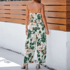 Women's Tropical Smocked Cami Jumpsuit - Cupshe 10 Women's Tropical Smocked Cami Jumpsuit - Cupshe -BLAZER GUEST 85a2791b c8e9 4f74 a74f 664b18d01c71