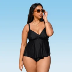 Women's V Neck Wrapped Plus Size Tankini Set - Cupshe 11 Women's V Neck Wrapped Plus Size Tankini Set - Cupshe -BLAZER GUEST 86827a6e 4110 4d38 b9e6 a48c6b193cfa