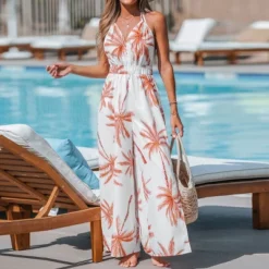 Women's Palm Tree V-Neck Jumpsuit - Cupshe 9 Women's Palm Tree V-Neck Jumpsuit - Cupshe -BLAZER GUEST 868936fd 0179 4f5d 92b3 d2a818646fdd