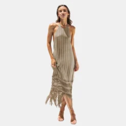 Women's Ribbed Tassel Halter Maxi Dress - Cupshe 9 Women's Ribbed Tassel Halter Maxi Dress - Cupshe -BLAZER GUEST 874057d5 485f 4f2e ab11 d35cb7106db9