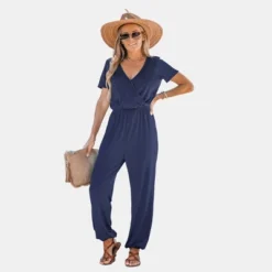 Women's Short Sleeve Wrap Loose Long Romper Jumpsuit - Cupshe 15 Women's Short Sleeve Wrap Loose Long Romper Jumpsuit - Cupshe -BLAZER GUEST 881e9c9c 6a4d 476d b66a 2bc61a2e5c96