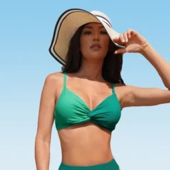 Women's Twist Bralette Bikini Top - Cupshe -BLAZER GUEST 8ada087c 27b6 4b2c 8eb9 7f6e2135edb0