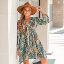 Women's Retro Paisley Print V-Neck Mini Dress - Cupshe 11 Women's Retro Paisley Print V-Neck Mini Dress - Cupshe -BLAZER GUEST 8c58a72a d8af 4078 bf6d 332b6f2ae8ab