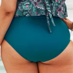 Women's Plus Size High Waist Bikini Bottom - Cupshe -BLAZER GUEST 8e240365 3920 4379 b36e 63c0039e5bba