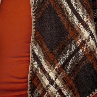 Women's Versatile Plaid Scarf- Cupshe 1 Women's Versatile Plaid Scarf- Cupshe