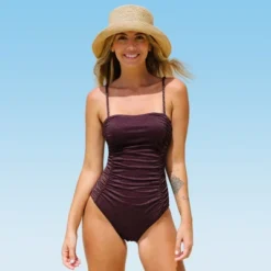 Women's Square Neck Shiny One Piece Swimsuit - Cupshe 9 Women's Square Neck Shiny One Piece Swimsuit - Cupshe -BLAZER GUEST 96041471 e43a 4717 88bb 8f3737e01872