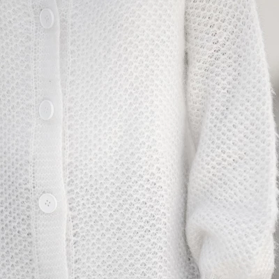Women's Brushed Honeycomb Knit Cardigan - Cupshe 1 Women's Brushed Honeycomb Knit Cardigan - Cupshe