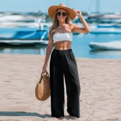 Women's Sunshine Smocked Wide Leg Pants - Cupshe 9 Women's Sunshine Smocked Wide Leg Pants - Cupshe -BLAZER GUEST 98061b80 e496 43a1 a5aa c6c7331371f3