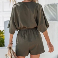 Women's Belted Surplice Short Romper - Cupshe 9 Women's Belted Surplice Short Romper - Cupshe -BLAZER GUEST 98bbdf51 0cd0 40e3 89f8 07aecbc13e91