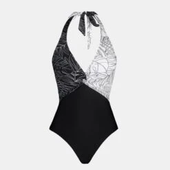 Women's Halter Twisted One Piece Swimsuit - Cupshe -BLAZER GUEST 9a7c56ef e2b4 49ff 9f3c 9fed98247115