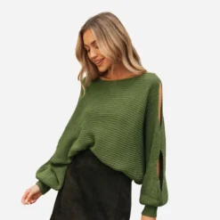 Women's Chunky Knit Cutout Sweater - Cupshe 13 Women's Chunky Knit Cutout Sweater - Cupshe -BLAZER GUEST 9dc7d008 e320 45f4 ba30 7acc8de43bf2