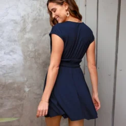 Women's Smocked Surplice Mini Dress -Cupshe 10 Women's Smocked Surplice Mini Dress -Cupshe -BLAZER GUEST a5cea4aa 3417 4d3b bc09 10382acef71c