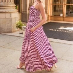 Women's Elegant Chevron Printed Maxi Dress - Cupshe 6 Women's Elegant Chevron Printed Maxi Dress - Cupshe -BLAZER GUEST a66e2619 f867 4f0a aa0e 25d474f98077