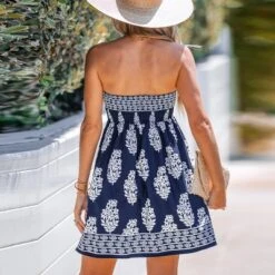 Women's Geo Print Smocked Mini Tube Dress - Cupshe 10 Women's Geo Print Smocked Mini Tube Dress - Cupshe -BLAZER GUEST ab4c57e3 f975 4a13 be9f 0338def236cd