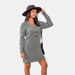Women's Chunky Knit Mini Sweater Dress - Cupshe -BLAZER GUEST abde93f1 caf9 41d6 91e9 78e0afdad29e