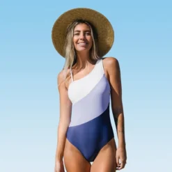 Women's Color Block One Shoulder One Piece Swimsuit - Cupshe 6 Women's Color Block One Shoulder One Piece Swimsuit - Cupshe -BLAZER GUEST af0b28fe 696c 4edb 9fc3 44f84e2c6e09