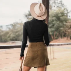 Women's Onyx Rib Turtleneck Sweater - Cupshe -BLAZER GUEST b432a119 1bd7 49cf 9d5e 34f7b8f78c0a