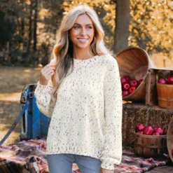 Women's Rainbow Pom Pom Drop Sleeve Sweater - Cupshe 12 Women's Rainbow Pom Pom Drop Sleeve Sweater - Cupshe -BLAZER GUEST b80e2b03 0e68 4952 b72b 4770c3973e40