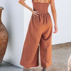 Women's Smocked Cami Jumpsuit - Cupshe 10 Women's Smocked Cami Jumpsuit - Cupshe -BLAZER GUEST bb826b18 eac8 4f91 9857 8ede9c83c112