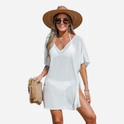 Women's Semi Sheer Cover-Up Dress - Cupshe -BLAZER GUEST bdbedf04 f921 4dfe a7d4 41205c97305c