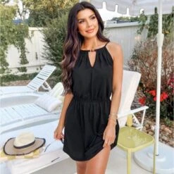 Women's Onyx Beaded Cutout Mini Dress - Cupshe 8 Women's Onyx Beaded Cutout Mini Dress - Cupshe -BLAZER GUEST be47b6e9 5239 48ad a1fd 9d3deb32bf8a