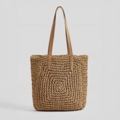 Handwoven Straw Tote Bag - Cupshe 7 Handwoven Straw Tote Bag - Cupshe -BLAZER GUEST c178003f 4df7 4a54 b6aa a9573db5b48f