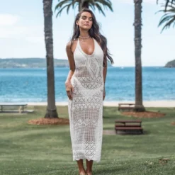Women's Crochet Halter Cover-Up Dress - Cupshe 6 Women's Crochet Halter Cover-Up Dress - Cupshe -BLAZER GUEST c41d76a4 976e 4dc8 86e3 2bb9f1c80ee3
