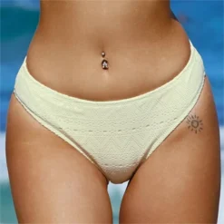 Women's Honeycomb Jacquard Hipster Bikini Bottom - Cupshe -BLAZER GUEST c5541648 3fda 4658 929c 8ac12e0aede2