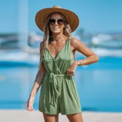 Women's Belted Knotted Cami Romper - Cupshe 11 Women's Belted Knotted Cami Romper - Cupshe -BLAZER GUEST c8449728 64ad 4be7 85cc 869d0bbd30cd