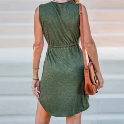 Women's Drawstring Jersey Dress - Cupshe -BLAZER GUEST c8e9741c 589d 4f2e b14f 6e009cf1737b