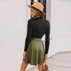 Women's Chic Two-Toned Mini Dress With Waist Tie - Cupshe 6 Women's Chic Two-Toned Mini Dress With Waist Tie - Cupshe -BLAZER GUEST cb5f51a6 9e7d 4d23 bcff 05f70771a968