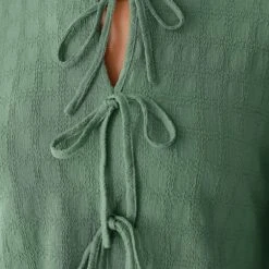 Women's Elegant Ribbed Lace-Up Loungewear Pajama Set - Cupshe 12 Women's Elegant Ribbed Lace-Up Loungewear Pajama Set - Cupshe -BLAZER GUEST cb93598b 47c5 4c40 8f70 c70cf3cd09db