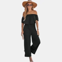 Women's Short Sleeve Off-the-Shoulder Jumpsuit - Cupshe 8 Women's Short Sleeve Off-the-Shoulder Jumpsuit - Cupshe -BLAZER GUEST cd4e9e06 8236 4ede 90e2 ab39524441a5