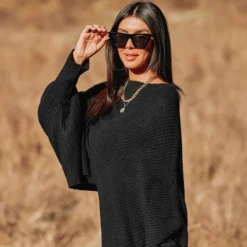 Women's Ribbed Oversized Split Sweater - Cupshe 10 Women's Ribbed Oversized Split Sweater - Cupshe -BLAZER GUEST cdbaadb8 aea9 4c14 a403 9b46cb6ce6f9