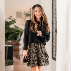 Women's Leopard Print Drawstring Ruffled Skirt - Cupshe 15 Women's Leopard Print Drawstring Ruffled Skirt - Cupshe -BLAZER GUEST cdf0107d 5d5d 48ca aad3 83c570f05079