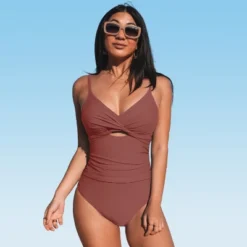 Women's Twist Front Cutout One Piece Swimsuit -Cupshe 19 Women's Twist Front Cutout One Piece Swimsuit -Cupshe -BLAZER GUEST ced4d862 90d4 40b3 91d7 ab1fe826e097