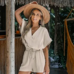 Women‘s Drawstring Plunging V-Neck Romper - Cupshe 16 Women‘s Drawstring Plunging V-Neck Romper - Cupshe -BLAZER GUEST d1947fd3 9624 479a 9c80 fa649cee1514