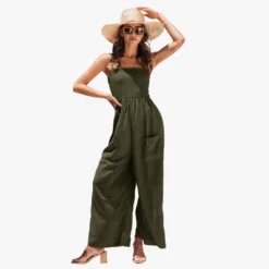 Women's Sleeveless Smocked Jumpsuit -Cupshe 8 Women's Sleeveless Smocked Jumpsuit -Cupshe -BLAZER GUEST d28966c4 dc16 4451 8d6f 4326eb3dcb40